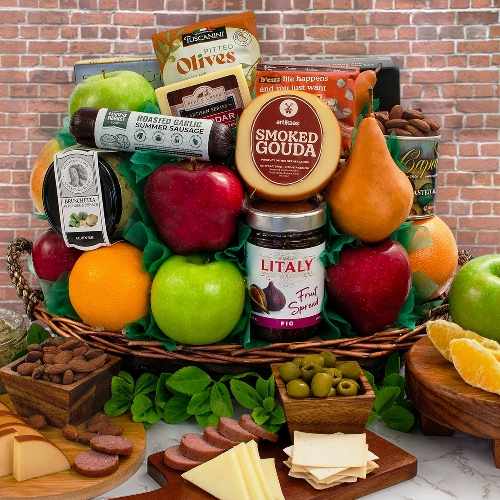 Grand Charcuterie N Fruit Gift Box