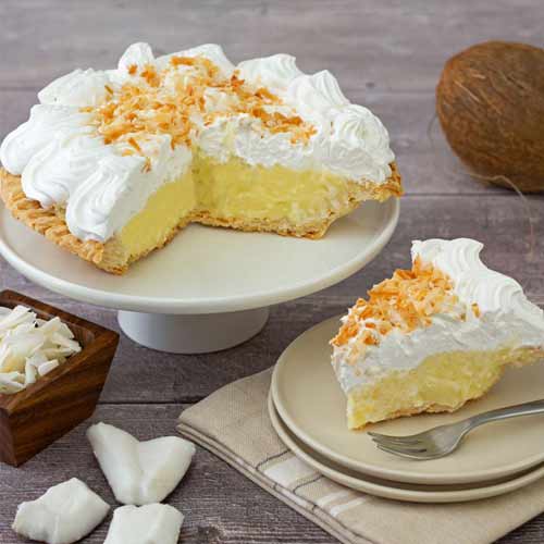 Cream Coconut Pie Cake