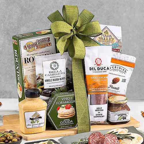 Goumet Cheese Gift Basket
