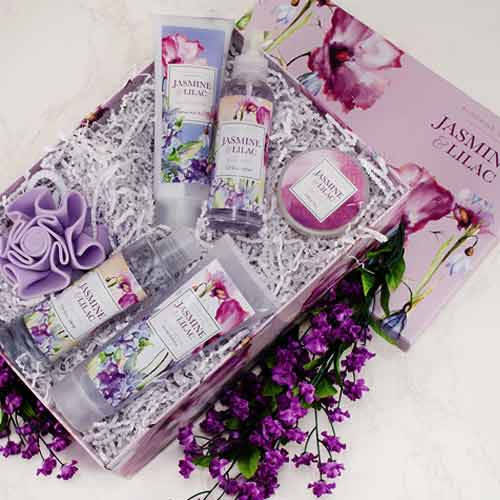 Relaxing Jasmine N Lilac Spa Gift Set