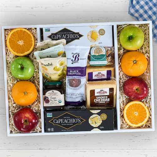 Premium Charcuterie And Fruit Gift