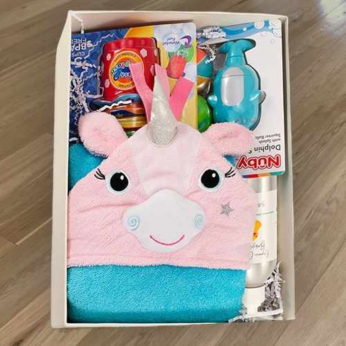 Sweet Baby Girl Bath Collection