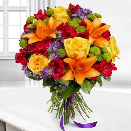 Scintillating Floral Mix